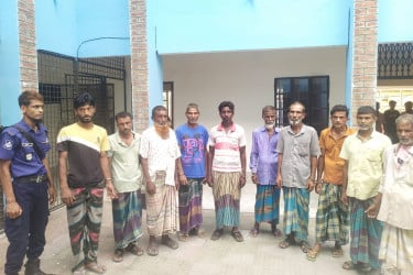 বালু সরানোর কথা বলে আওয়ামী লীগের মিছিলে, কারাগারে ১০ শ্রমিক