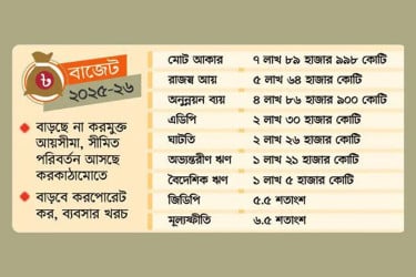 জনপ্রত্যাশার চাপের বাজেট