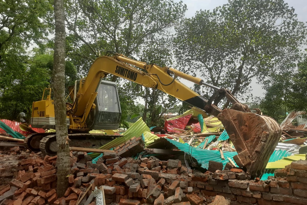 মির্জাপুরে সরকারি জমি দখলের অপরাধে একজনের জেল, স্থাপনা উচ্ছেদ