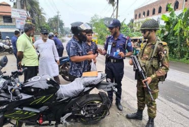 চাঁদপুরে ২২ মোটরসাইকেল জব্দ
