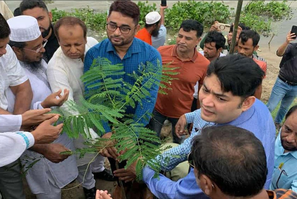 ব্রাহ্মণবাড়িয়ায় বৃক্ষরোপণ কর্মসূচি