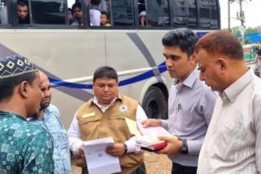 মৌলভীবাজারে বিআরটিএ’র অভিযানে ২০ হাজার টাকা জরিমানা