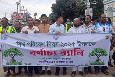 কুয়াকাটায় পালিত হয়েছে বিশ্ব পরিবেশ দিবস