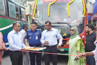 রাজবাড়ী-গুলিস্তান রুটে বিআরটিসির এসি বাস চালু