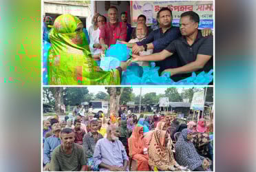 শার্শায় অসহায়-দুস্থদের মাঝে ঈদ সামগ্রী বিতরণ
