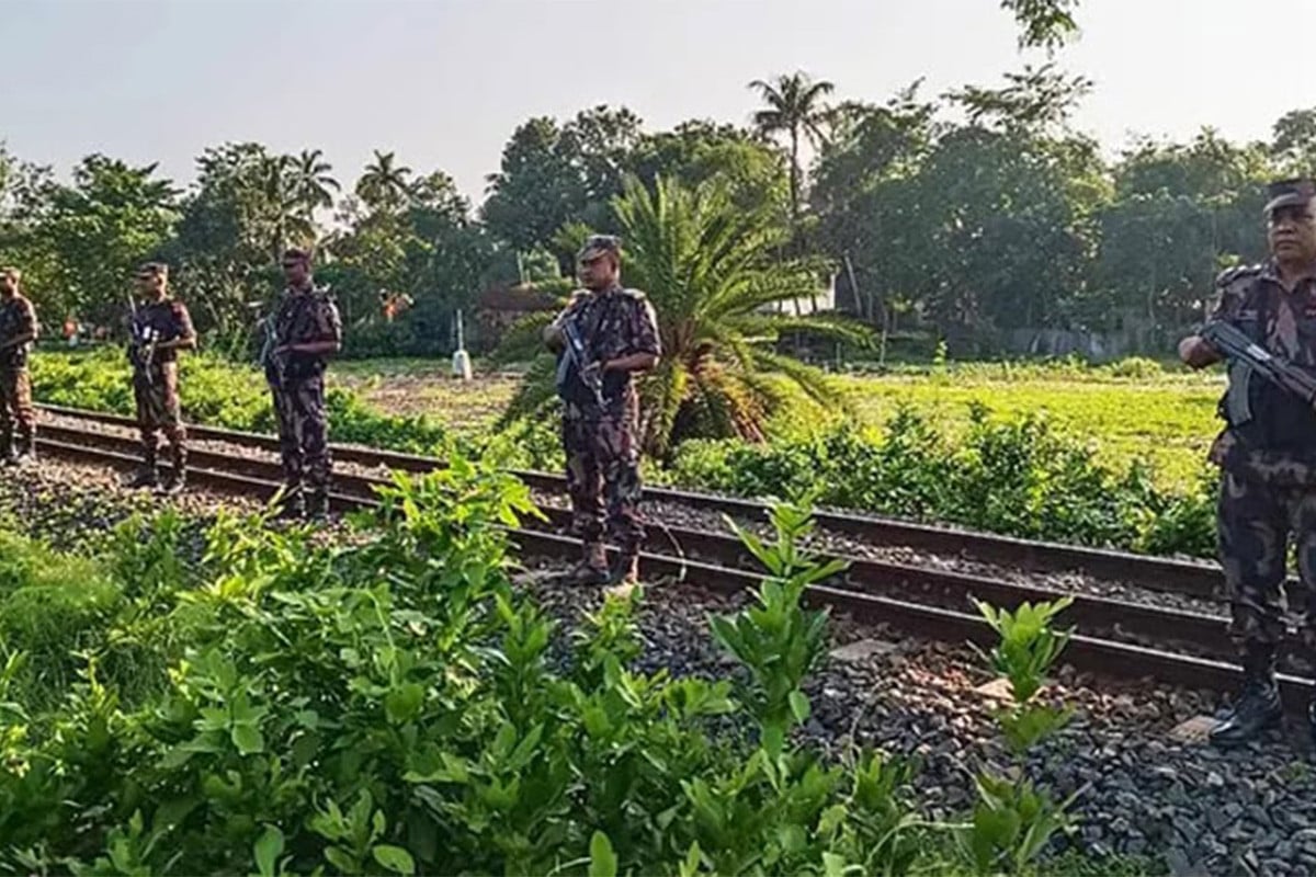 দিনাজপুর সীমান্তে চামড়া পাচার রোধে বিজিবির টহল জোরদার