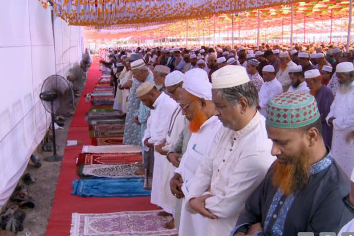 রংপুরে ঈদের প্রধান জামাত অনুষ্ঠিত