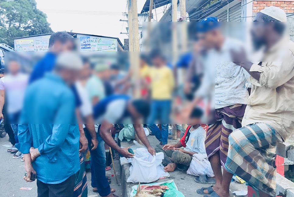 বিশ্বনাথে কেজি দরে বিক্রি হচ্ছে কোরবানির মাংস!