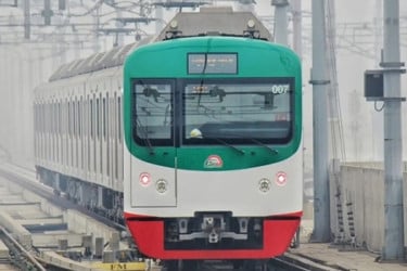 আজ মেট্রোরেল বন্ধ