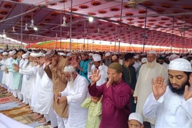 ব্রাহ্মণবাড়িয়ায় ঈদের জামাত অনুষ্ঠিত