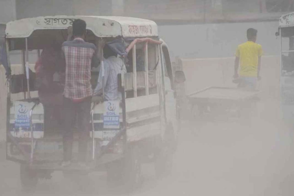 বিশ্বের দূষিত শহরের তালিকায় পাঁচ নম্বরে ঢাকা