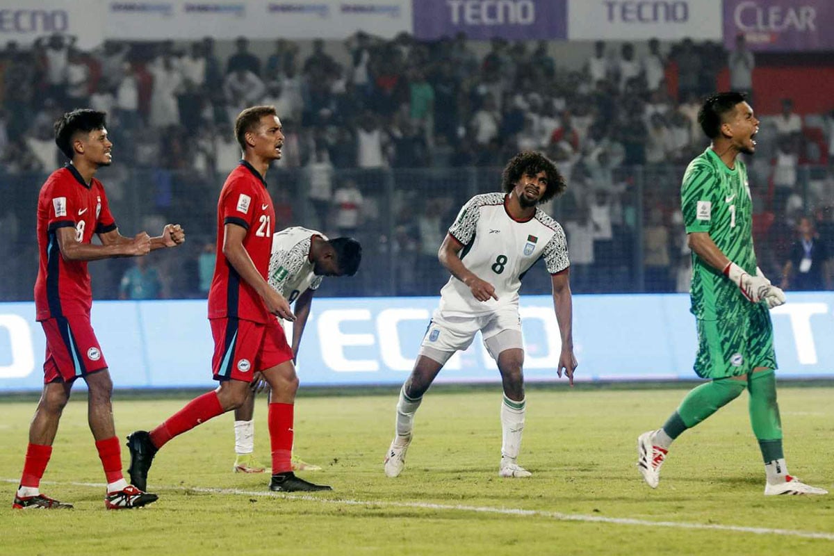 দুর্দান্ত লড়াই করেও হারল বাংলাদেশ