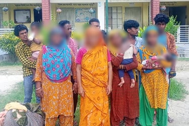 সীমান্ত দিয়ে আরও ১২ জনকে জোরপূর্বক পুশ-ইন বিএসএফের