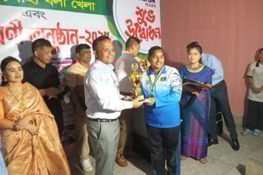 বলি খেলায় খাগড়াছড়িতে নারী-পুরুষের সমান অংশগ্রহণ