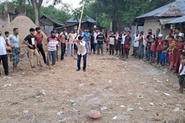 বসুন্ধরা শুভসংঘের আয়োজনে আদমদীঘিতে কৃষকের ঈদ আনন্দ