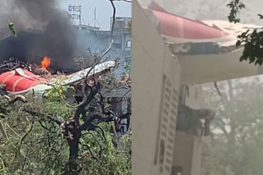 ভারতে উড়োজাহাজ বিধ্বস্ত : নিহতের সংখ্যা জানা গেল