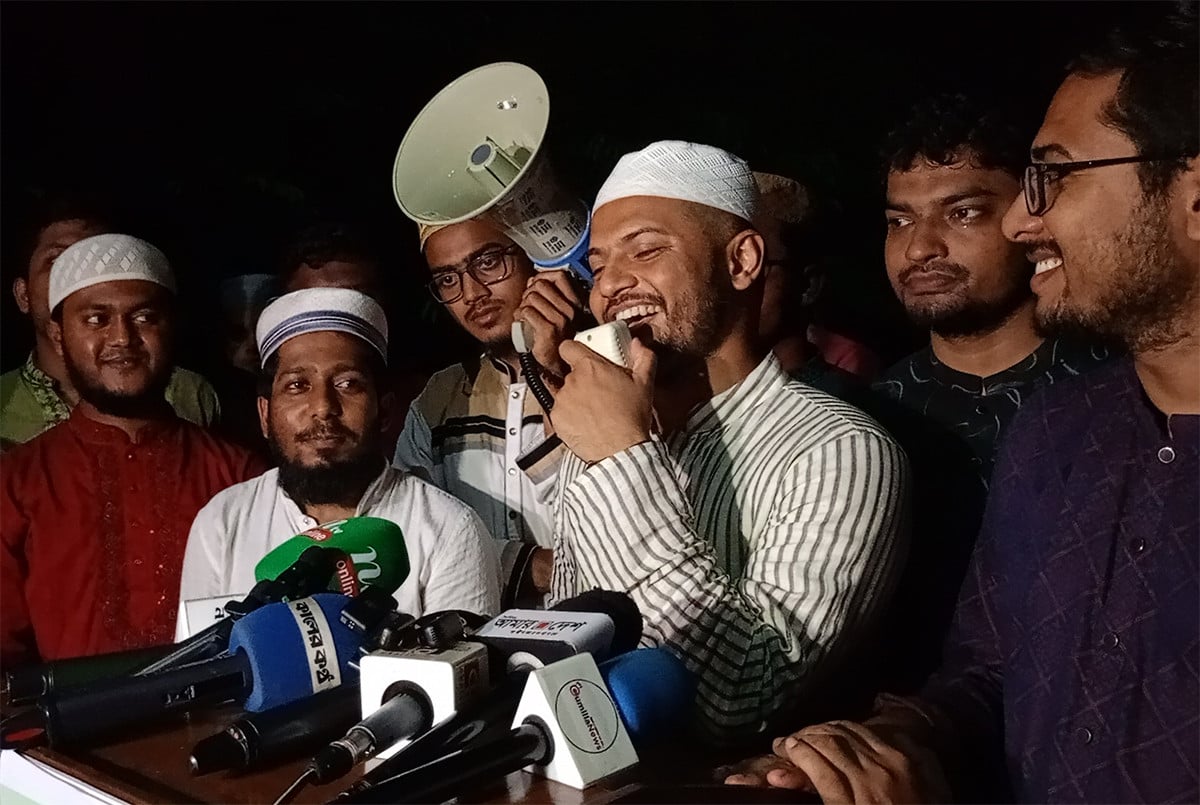 হাসিনা কথায় কথায় আমাদের নিষিদ্ধ করতেন : শিবির সভাপতি