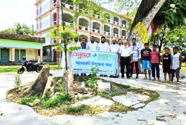 মনোহরদীতে বসুন্ধরা শুভসংঘের মাসব্যাপী বৃক্ষরোপণ কর্মসূচির উদ্বোধন