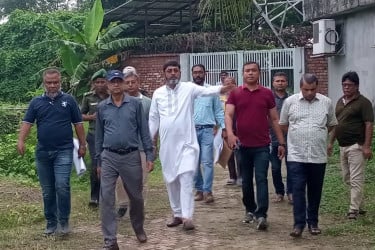 হাতিরঝিল এলাকা পরিদর্শন রাজউক চেয়ারম্যানের