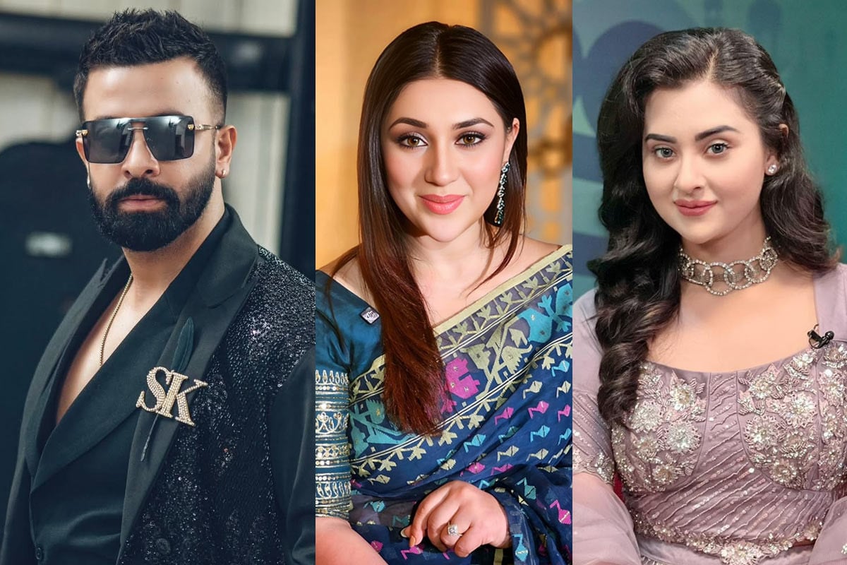 বাবা দিবসে শাকিব ও সন্তানদের নিয়ে অপু-বুবলীর আবেগঘন পোস্ট