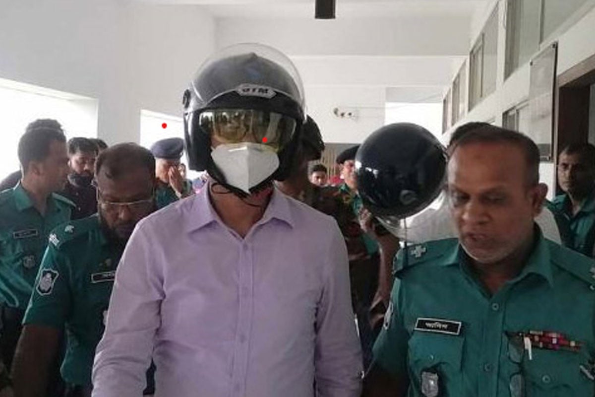 খুলনায় বিএনপি নেতার মামলায় সাবেক ওসি কারাগারে