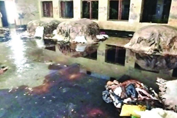 সরকারি পরিত্যক্ত ভবনে চামড়ার আড়ত, দুর্গন্ধে ভোগান্তি