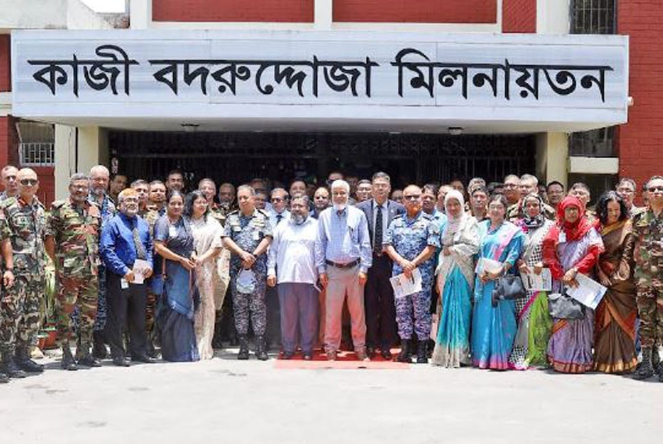 বারি পরিদর্শনে এনডিসি প্রতিনিধি দল, গবেষণা কার্যক্রমে সন্তোষ
