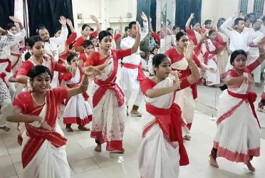 দিনাজপুরে নৃত্যের শিক্ষার্থীদের নিয়ে প্রশিক্ষণ কর্মশালা