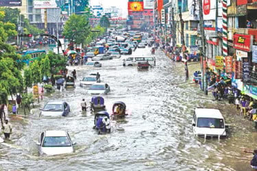 ঢাকা ও চট্টগ্রামে জলাবদ্ধতার সতর্কতা