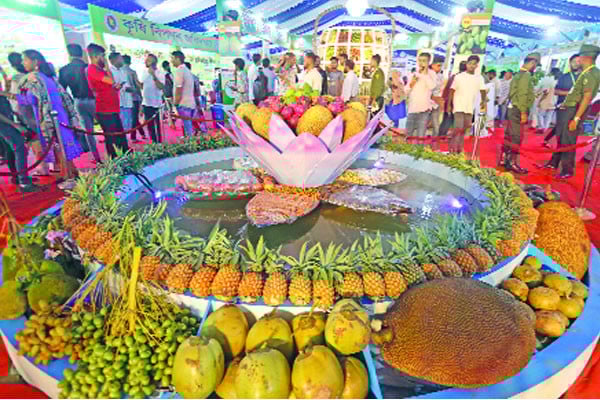 দেশজুড়ে বাহারি ফলের উৎসব