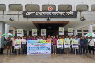 ফেনীতে বিশ্ব শিশুশ্রম প্রতিরোধ দিবসে সচেতনতামূলক আলোচনা সভা