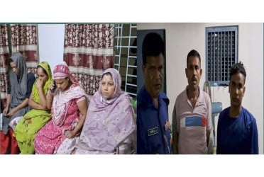 সাতক্ষীরা সীমান্তে ছয় নারী ও পুরুষকে পুশইন করেছে বিএসএফ