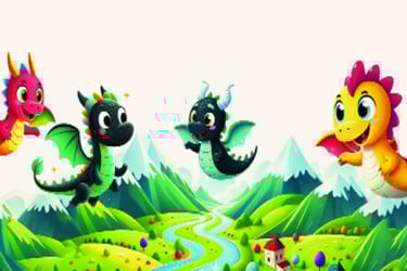 চার ড্রাগন ও চার নদী