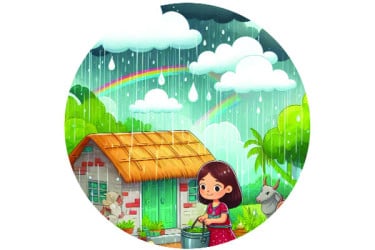 বৃষ্টির দিনে
