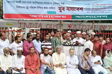 নির্বাচনের কথা বললেই আপনারা গোসসা করেন: সরকারকে আলাল