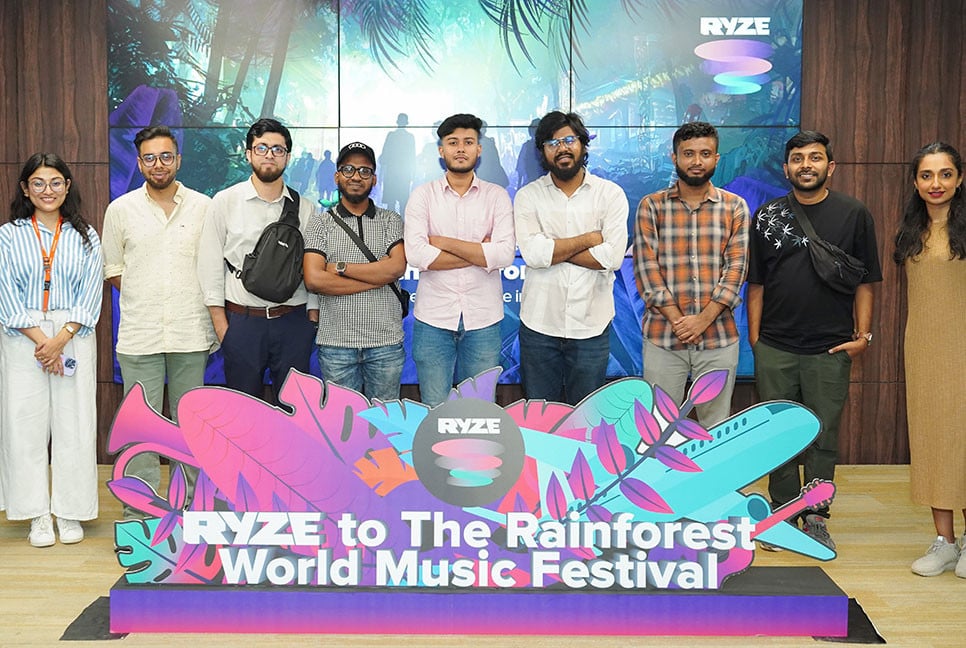 মালয়েশিয়ায় রেইনফরেস্ট ওয়ার্ল্ড মিউজিক ফেস্টিভ্যালে যাচ্ছেন রাইজ ক্যাম্পেইনের বিজয়ীরা