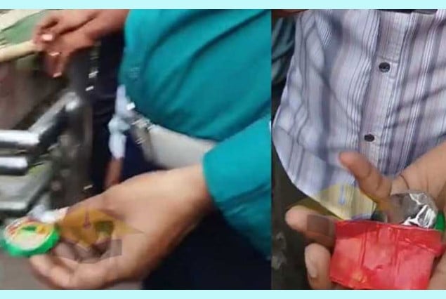 বাংলামোটরে ককটেল বিস্ফোরণ