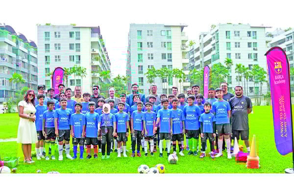 আইএসডিতে বার্সা একাডেমি সামার ক্যাম্প