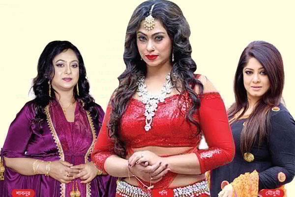 গানেই আলোচিত যে নায়িকারা