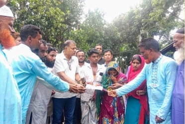 ময়মনসিংহে বজ্রপাতে নিহত পরিবারের পাশে তারেক রহমান