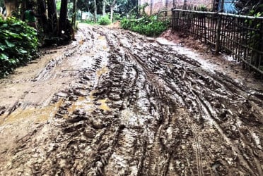 গ্রামীণ, রাস্তা, বেহাল, জনদুর্ভোগ