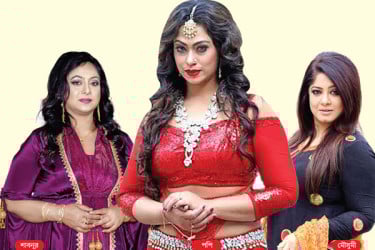 গানেই আলোচিত যে নায়িকারা