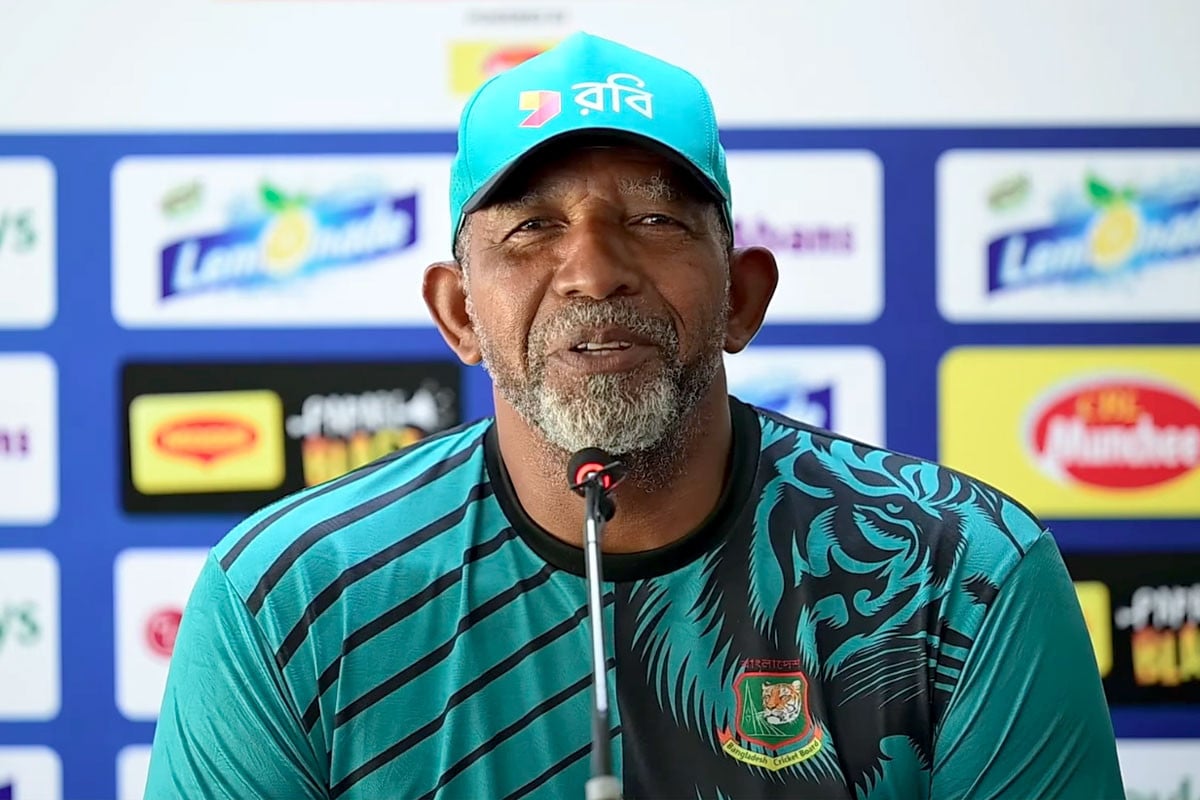 কলম্বো টেস্টে জয়ই টাইগার কোচের একমাত্র লক্ষ্য
