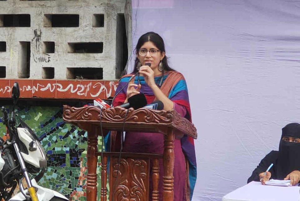 ডাকসু সংশোধনে শুধু রাজনৈতিক নয়, একাডেমিক নিয়েও ভাবতে হবে : উমামা ফাতেমা