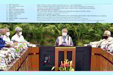 একনেকের বৈঠকে যোগ দিয়েছেন প্রধান উপদেষ্টা