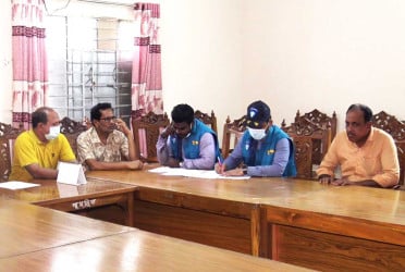 গাংনী মহিলা ডিগ্রি কলেজে দুদকের অভিযান