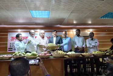 ক্র্যাবের ফল উৎসবে দেশীয় নানা ফলের সমাহার