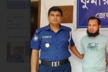 ধর্ষণচেষ্টা মামলায় শিক্ষক আটক, পাঠানো হলো কারাগারে