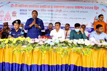 গাজীপুরে রথযাত্রা ও রথমেলা শুরু
