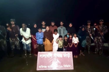 এবার সিলেট সীমান্ত দিয়ে ১৪ রোহিঙ্গাকে বিএসএফের পুশইন